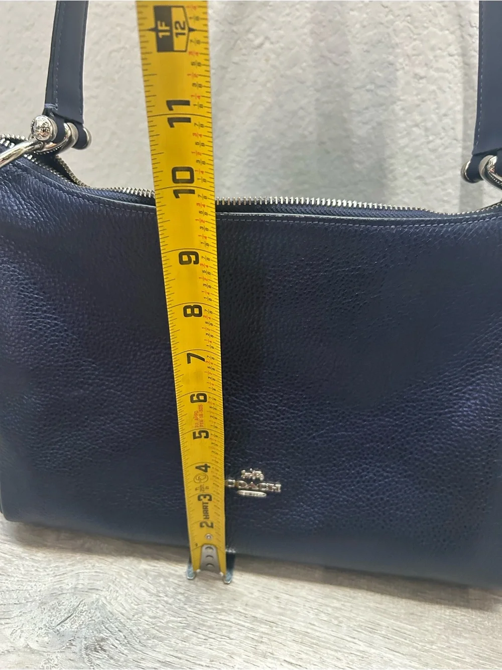 Coach pebbled bag